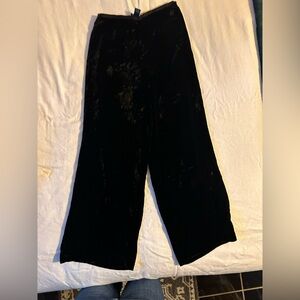 Ann Taylor velvet black pants